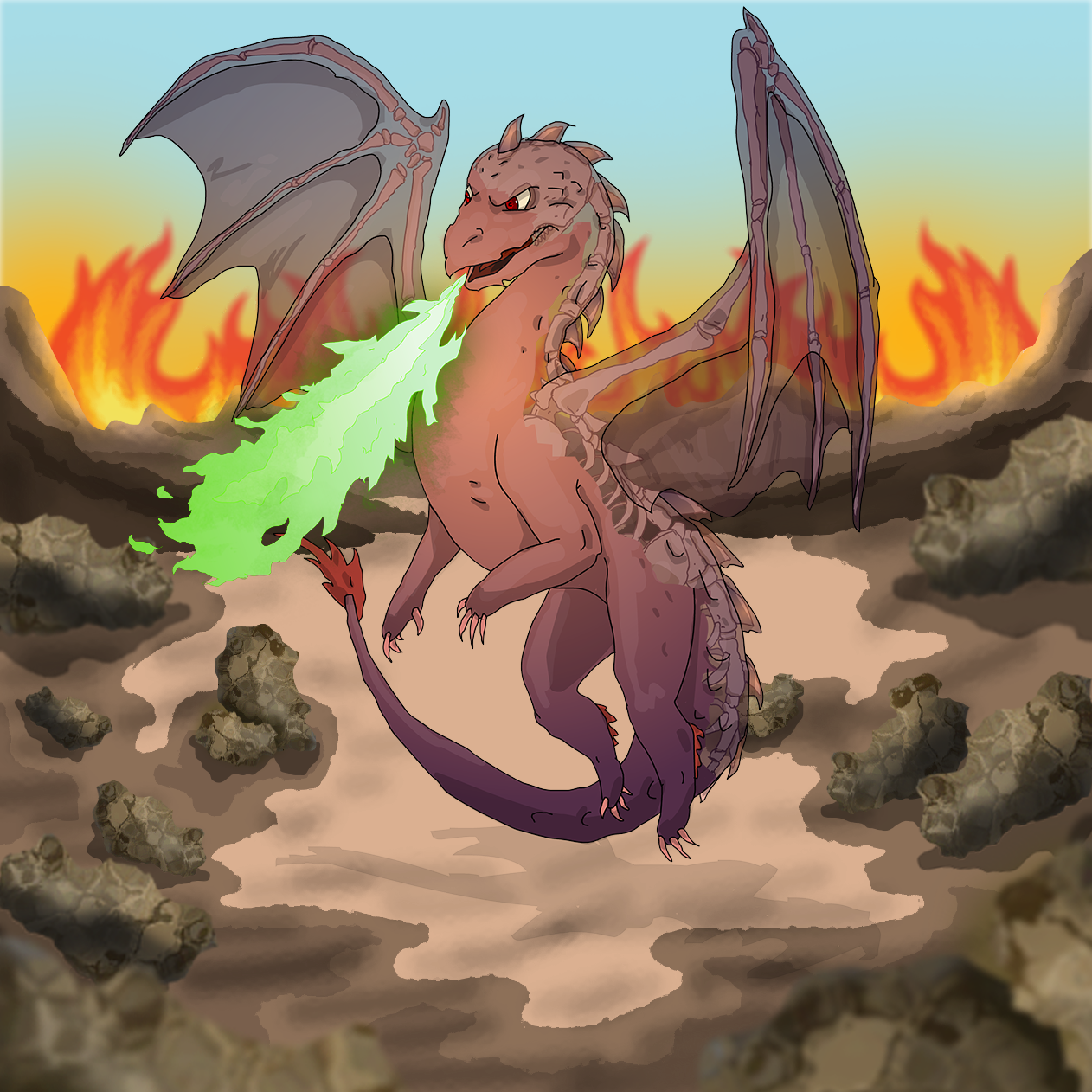 [LEGACY] WhelpsNFT #7046: Inferno